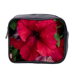 Red Peonies Twin-sided Cosmetic Case by Elanga