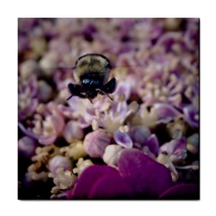 Flying Bumble Bee Ceramic Tile by Elanga