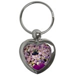 Flying Bumble Bee Key Chain (Heart) Front