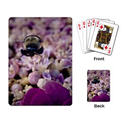 Flying Bumble Bee Standard Playing Cards by Elanga