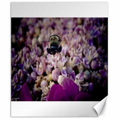 Flying Bumble Bee 20  X 24  Unframed Canvas Print by Elanga