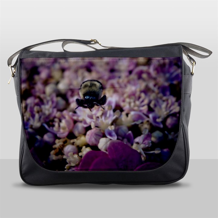 Flying Bumble Bee Messenger Bag