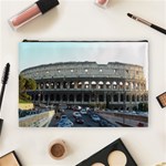 Roman Colisseum Large Makeup Purse Front