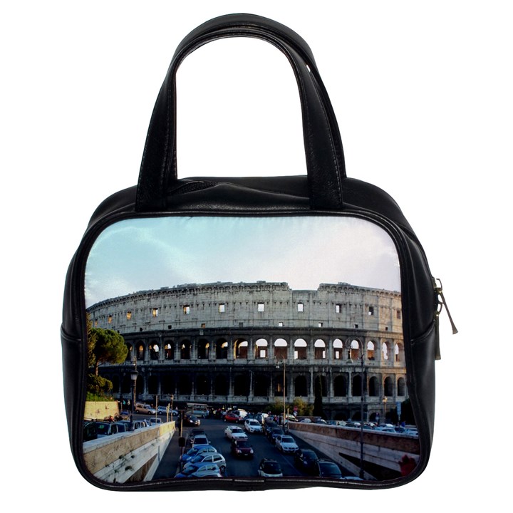 Roman Colisseum Twin-sided Satchel Handbag