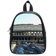 Roman Colisseum Small School Backpack