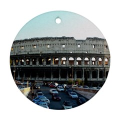 Roman Colisseum Ceramic Ornament (round)