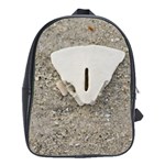 Quarter of a Sand Dollar Large School Backpack Front