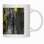 Yellow Bells White Coffee Mug Right