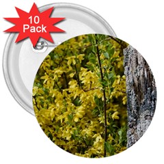 Yellow Bells 10 Pack Large Button (round) by Elanga