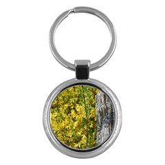 Yellow Bells Key Chain (round) by Elanga