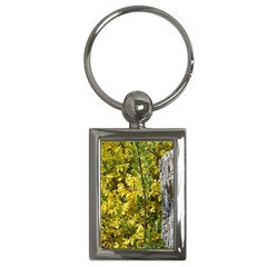 Yellow Bells Key Chain (rectangle) by Elanga