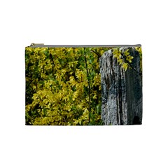 Yellow Bells Medium Makeup Purse by Elanga