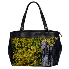 Yellow Bells Single-sided Oversized Handbag by Elanga