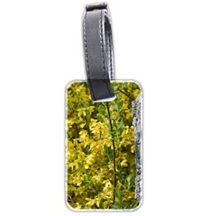 Yellow Bells Twin-sided Luggage Tag by Elanga