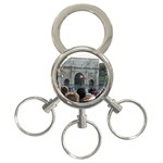 Rome 3-Ring Key Chain Front