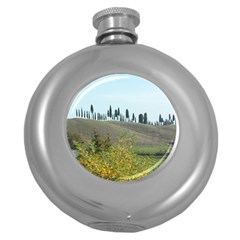 Italy Trip 1 149 Hip Flask (round)