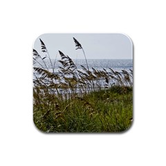 Cocoa Beach, Fl 4 Pack Rubber Drinks Coaster (square) by Elanga