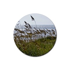 Cocoa Beach, Fl Rubber Drinks Coaster (round) by Elanga