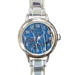 Trees on Blue Sky Classic Elegant Ladies Watch (Round) Front