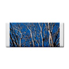 Trees On Blue Sky Hand Towel