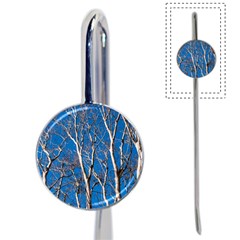 Trees On Blue Sky Bookmark