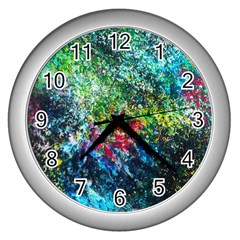 Raw Truth By Mystikka  Silver Wall Clock by mjade