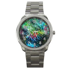 Raw Truth By Mystikka  Stainless Steel Sports Watch (round) by mjade