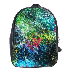 Raw Truth By Mystikka  Large School Backpack by mjade