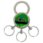 Gone Golfin 3-Ring Key Chain Front