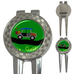 Gone Golfin Golf Pitchfork & Ball Marker by golforever12