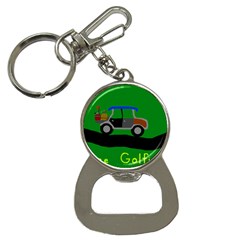 Gone Golfin Key Chain With Bottle Opener