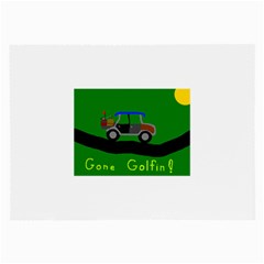 Gone Golfin Single-sided Handkerchief by golforever12