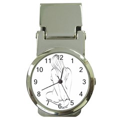 Bound Beauty Chrome Money Clip With Watch by Deviantly