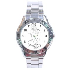 Bound Beauty Stainless Steel Analogue Watch (round) by Deviantly