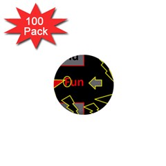 Raymond Fun Show 2 100 Pack Mini Button (round) by hffmnwhly