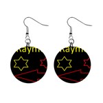 Raymond Tv Mini Button Earrings Front