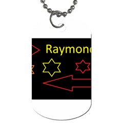 Raymond Tv Single-sided Dog Tag by hffmnwhly