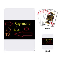 Raymond Tv Standard Playing Cards by hffmnwhly