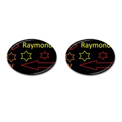 Raymond Tv Oval Cuff Links