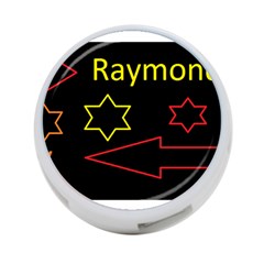 Raymond Tv Single-sided 4 Port Usb Hub (round) by hffmnwhly