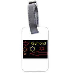 Raymond Tv Single-sided Luggage Tag