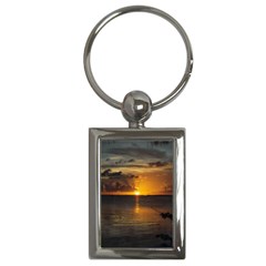 Sunset Key Chain (rectangle) by Meabonart