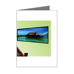 Virtual Tv Small Greeting Card