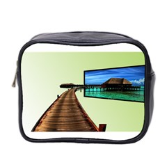 Virtual Tv Twin-sided Cosmetic Case by anasuya