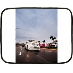 Wedding Car Twin-sided Mini Fleece Blanket by Unique1Stop