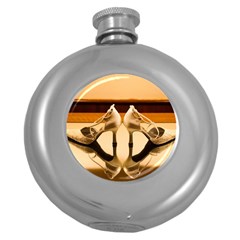 23 Hip Flask (round) by Unique1Stop