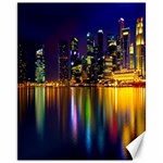 Night View 11  x 14  Unframed Canvas Print 10.95 x13.48  Canvas - 1