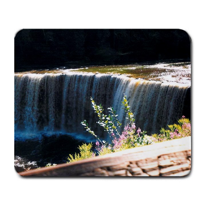 Waterfall Large Mouse Pad (Rectangle)