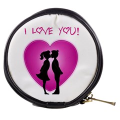 I Love You Kiss Mini Makeup Case