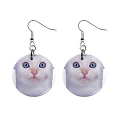 Cute Cat Mini Button Earrings